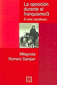 La Oposicion Durante El Franquismo/ The Opposition During Francoism (Paperback)