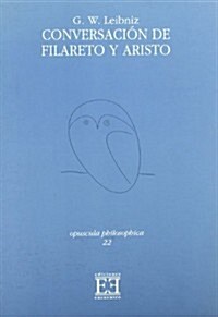 Conversacion De Filareto Y Aristo/ Conversation Of Filareto and Aristo (Paperback)