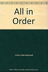 All in Order (Paperback)