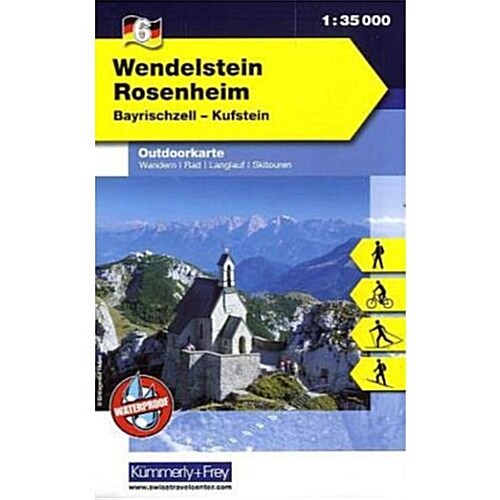 Wendelstein - Rosenheim : KF.DE.WK.06 (Sheet Map, folded)