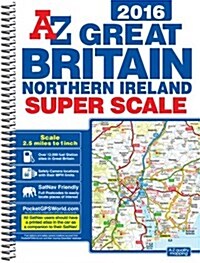 Great Britain Super Scale Road Atlas (Spiral Bound)