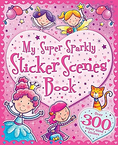 Sparkly Sticker Scenes (Paperback)