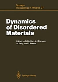 Dynamics of Disordered Materials : Proceedings of the Ill Workshop, Grenoble, France, September 26-28, 1988 (Hardcover)