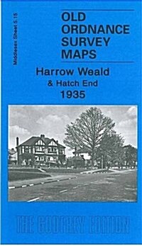 Harrow Weald and Hatch End 1935 : Middlesex Sheet 05.15 (Sheet Map, folded)