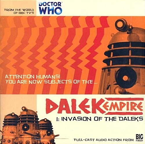 Invasion of the Daleks (CD-Audio)