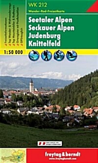 Seetaler Alpen-Seckauer Alpen, Judenburg Knittelfeld GPS : FBW.WK212 (Sheet Map)