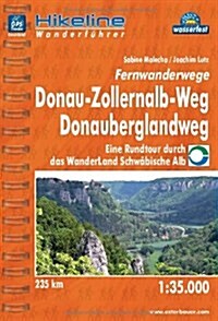 Donauberglandweg Donau-Zollernalb-Weg Fernwanderweg : BIKEWF.DE.19 (Paperback)