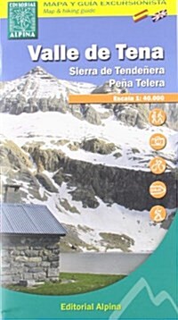 Valle De Tena/Sierra Tendenera : ALPI.324 (Sheet Map, folded)