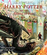 Harry Potter and the Goblet of Fire : Illustrated Edition (Hardcover) - <해리 포터와 불의 잔> 일러스트 에디션