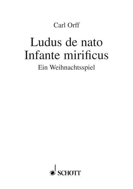 LUDUS DE NATO INFANTE MIRIFICUS (Hardcover)