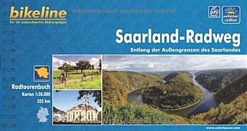 Saarland Radweg : BIKE.425 (Paperback)