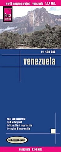 Venezuela : REISE.3520 (Sheet Map, folded, 2 Rev ed)