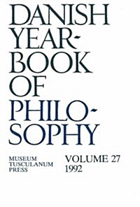 Danish Yearbook of Philosophyv. 27 (Paperback, UK)