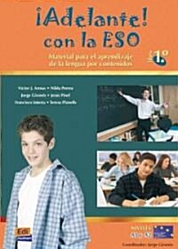 좥delante! Con La Eso 1?Libro del Alumno: Material Para El Aprendizaje de la Lengua Por Contenidos (Paperback)