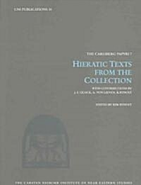 Hieratic Texts from the Collection (Hardcover)