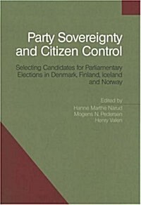 Party Sovereignty and Citizen Control (Paperback)