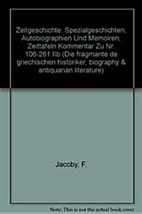 II. Zeitgeschichte, D. Kommentar Zu Nr. 106-261 (Hardcover)