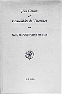 Jean Gerson Et LAssemblee De Vincennes - 1329 (Hardcover)