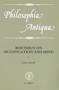 Boethius on Signification and Mind (Paperback)