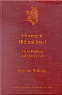 History of Biblical Israel: Major Problems and Minor Issues (Hardcover)