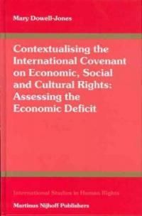 Contextualising the international covenant on economic, social and cultural rights : assessing the economic deficit