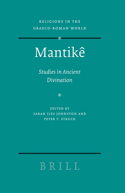 Mantik? Studies in Ancient Divination (Hardcover)