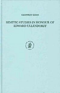 Semitic Studies in Honour of Edward Ullendorff (Hardcover)