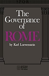 The Governance of Rome (Paperback, 1973)