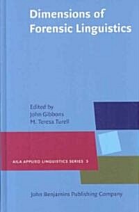 Dimensions of Forensic Linguistics (Hardcover)