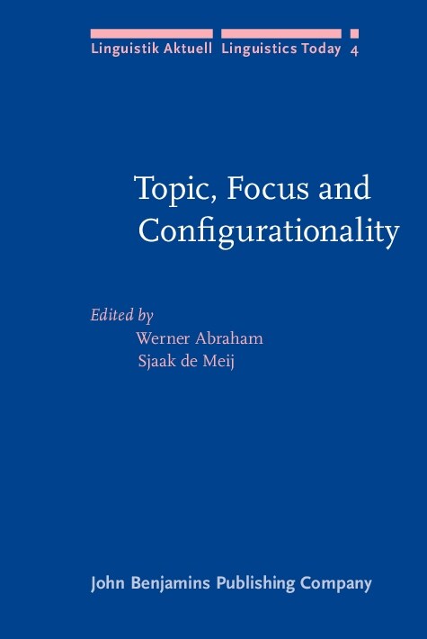 Topic, Focus, and Configuration Ability (Hardcover)