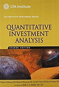 Quantitative Investment Analysis [With Workbook] (Hardcover, 2)