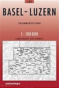 Basel - Luzern (Sheet Map)