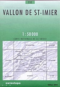 Vallon St.-Imier (Sheet Map)