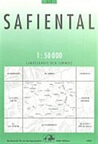 Safiental (Sheet Map)