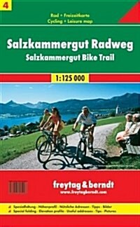 Salzkammergut Route : FBW.RAD.RK004 (Sheet Map)