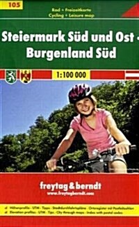 Steiemard Sudost, Burgenland Sud : FBW.RAD.RK105 (Sheet Map, folded)