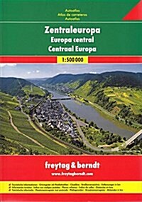 Europe Central Road Atlas : FBA060 (Sheet Map)
