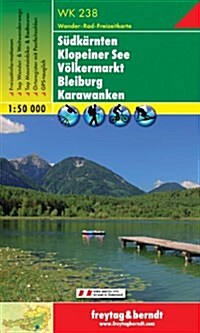 Jaunertal-Klopeiner See-Volkermarkt-Bleiburg-Steiner Alpen : FBW.WK238 (Sheet Map)