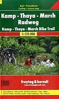 Kamp-March-Thaya Bike Trail : FBW.RAD.RK009 (Sheet Map, folded)