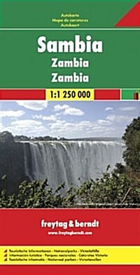 Zambia : FB.500 (Sheet Map, folded)