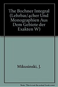 Bochner Integral (Hardcover)