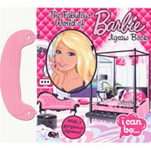 The Fabulous World of Barbie Jigsaw Book (Paperback)