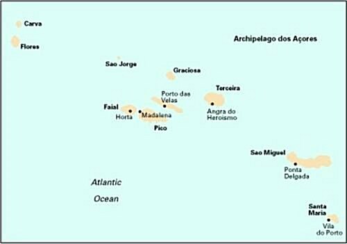 Imray Chart E1 : Arquipelago Dos Acores (Sheet Map, folded, Rev ed)