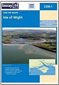 Imray Chart 2200.1 : Isle of Wight (Sheet Map, flat)