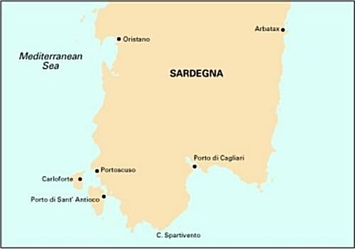 Imray Chart M9 : South Sardegna (Sheet Map, folded, Rev ed)