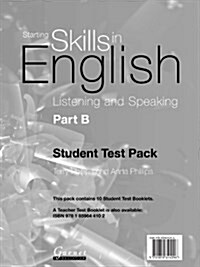 Listening and Speaking : Student Test Pack (Paperback)
