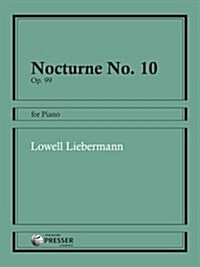 LIEBERMANN NOCTURNE NO 10 OP99 PIANO