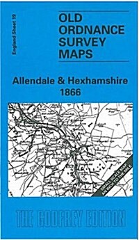 Allendale and Hexhamshire 1866 (Sheet Map, folded)