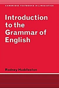 Introduction to the Grammar of English (Hardcover)