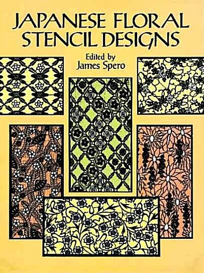 Japanese Floral Stencil Designs (Paperback)